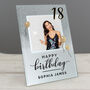 Personalised 30th Birthday Glitter Glass Photo Frame, thumbnail 2 of 3