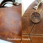 Personalised Large Leather Tote Handbag Gift For Her, thumbnail 11 of 12