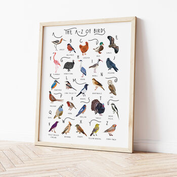 The A To Z Of Birds Print, 3 of 6