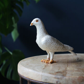 Cast Iron Dove Ornament, Bird Decor, 4 of 5