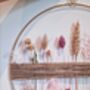 Blush, Dried Flower Hoop, thumbnail 3 of 3