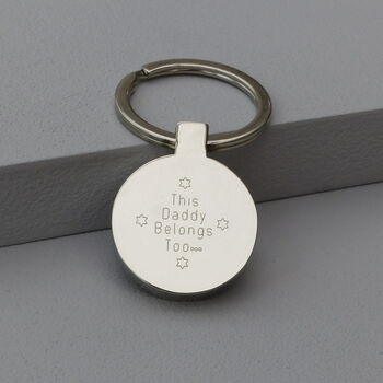 This Dad Belongs Too Keyring, 5 of 6