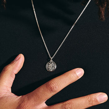 Storm Guardian Small Silver Saint Christopher, 2 of 12