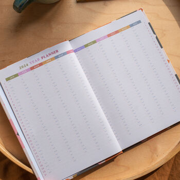 2024 Diary | A5 Hardcover Week To View | Quilt Pattern, 7 of 12