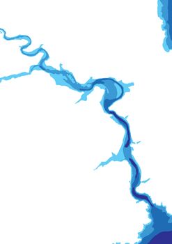 River Dart Dartmouth Bathymetric Map, 8 of 9