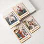 Set Of Four Wooden Photo Magnets, thumbnail 3 of 3