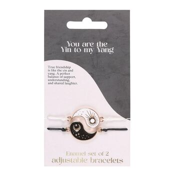 Pair Of Yin Yang Best Friend Charm Bracelets, 2 of 4