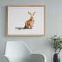 The Resting Hare Print, thumbnail 7 of 8