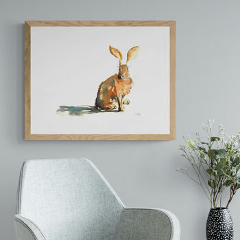 The Resting Hare Print, 7 of 8