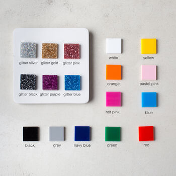 Personalised Acrylic Flavour Cup Cake Topper, 4 of 9