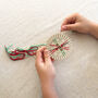 Make Your Own Watermelon Kumihimo Bracelet, thumbnail 1 of 6