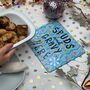 Spuds And Gravy Here Christmas Day Table Mat, thumbnail 4 of 8