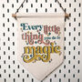 Every Little Thing You Do Is Magic Hanging Banner Flag, thumbnail 4 of 7