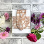 Pale Ochre Rose Petals Wedding Tie Set, thumbnail 2 of 6