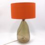 Recycled Blown Glass Lamp | 42cm | Six Colours, thumbnail 9 of 12