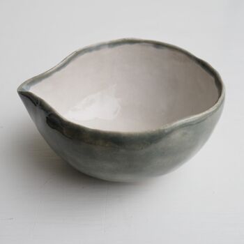 Handmade Green Ceramic Matcha Jug / Serving Bowl, 4 of 8