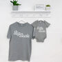 Big Dude Little Dude Father And Son Matching T Shirts, thumbnail 3 of 5