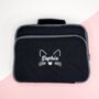 Kids Personalised Cat Lunch Box, thumbnail 1 of 3