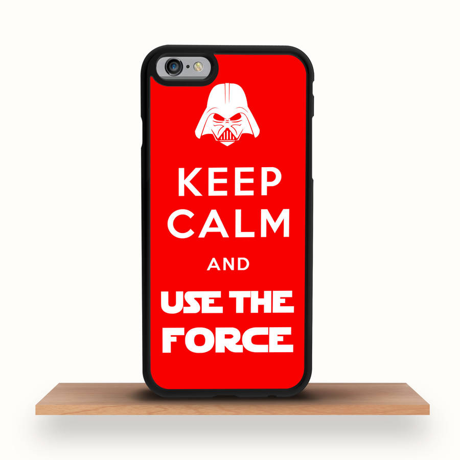 use the force iphone case by crank | notonthehighstreet.com