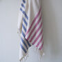 Personalised Beach Towel Gift Set, 2nd Anniversary Gift, thumbnail 2 of 12
