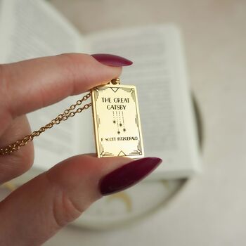 The Great Gatsby Book Necklace, 6 of 8