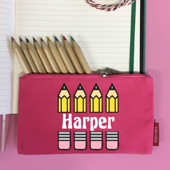 Personalised School Pencil Case, 2 of 6