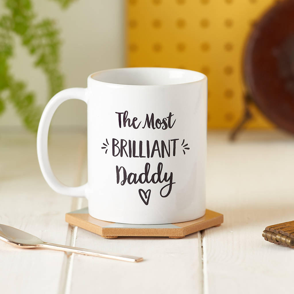 Personalised Brilliant Dad Mug, 1 of 7