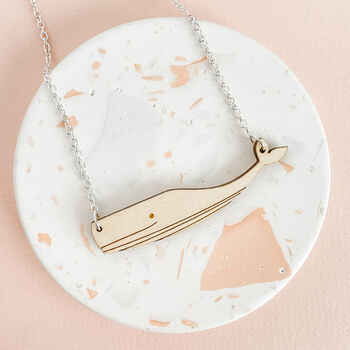 Wooden Whale Necklace, 5 of 12