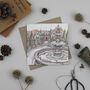 'Frozen Fountain' Christmas Card, thumbnail 2 of 2