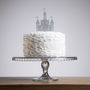 Glitter Acrylic Princess Castle Cake Topper, thumbnail 2 of 4