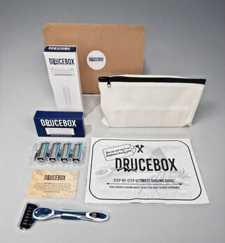 Travel Men's Gift Set Shaving Kit And Men's Grooming, 2 of 3