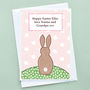 'Bunny' Personalised Easter Card, thumbnail 2 of 4