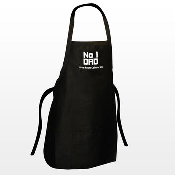 Dad Gifts Number One Dad Apron, 2 of 4