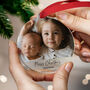Family Photo Personalised Acrylic Christmas Bauble, thumbnail 6 of 8