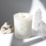 Clarity Clear Quartz Crystal Candle, thumbnail 3 of 7