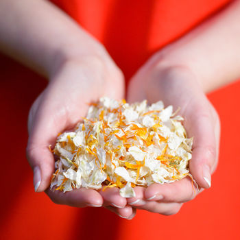 100 Handfuls Of Biodegradable Wedding Confetti, 11 of 12
