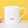 Leo Constellation China Mug, thumbnail 1 of 10