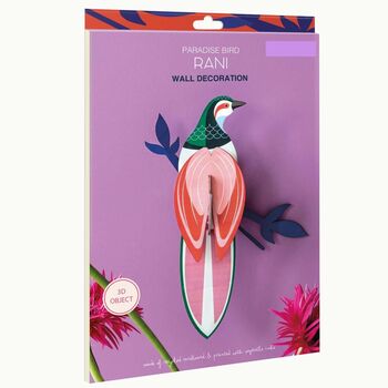 Paradise Bird Rani Slot Together Wall Decoration, 4 of 5