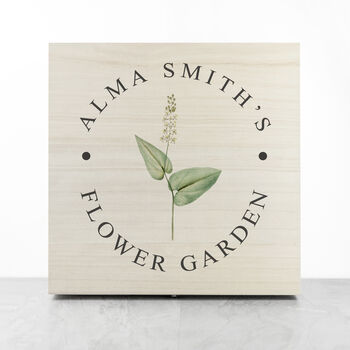 Personalised Flower Gardener's Accessories Box, 2 of 4