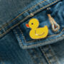 Duck Enamel Pin On Bespoke Giftcards, thumbnail 1 of 12