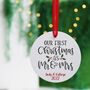 Personalised First Christmas As Mr And Mrs Ornament, thumbnail 4 of 7