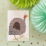 Happy Birthday Guinea Fowl Card, thumbnail 3 of 5