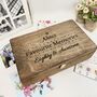 Personalised Wooden Favourite Memories Keepsake Box, thumbnail 5 of 9