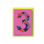 Children's Animal Print Age Card One, thumbnail 3 of 5