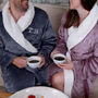 Personalised Super Soft Sherpa Style Dressing Gown, thumbnail 1 of 12