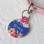 Rose Bouquet Pet ID Tag, thumbnail 5 of 6