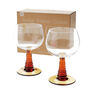 Set Of Two Retro Roemer Wine Glasses, thumbnail 4 of 5