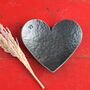 Personalised Large Iron Heart Dish 6th Anniversary Gift, thumbnail 6 of 9