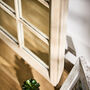 Contemporary Tall Iron Window Mirror, thumbnail 3 of 4
