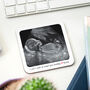 Personalised Baby Scan Coaster, thumbnail 2 of 5